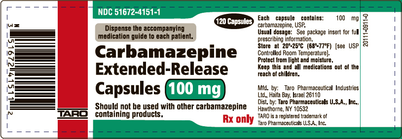 Principal Display Panel - 100 mg Capsule Bottle Label