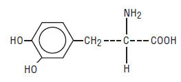 Chemical Structure - Levodopa