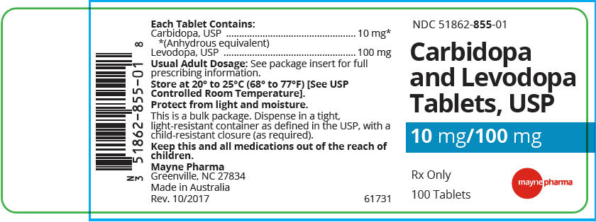 Principal Display Panel - 10 mg/100 mg Tablet Bottle Label