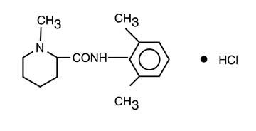 structural formula carbocaine