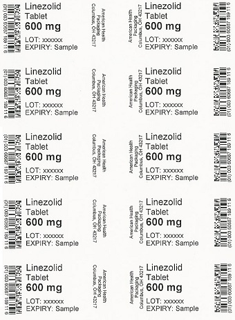 600 mg Linezolid Tablet Blister
