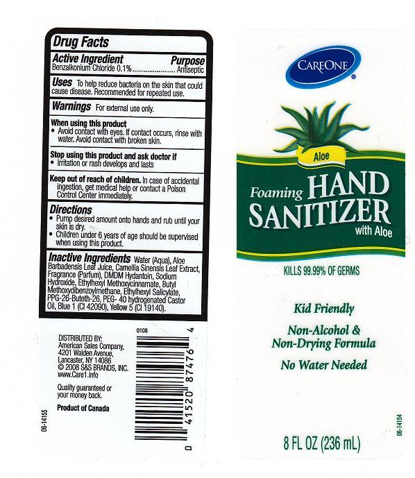 Foaming Hand Sanitizer With Aloe | Benzalkonium Chloride Gel while Breastfeeding