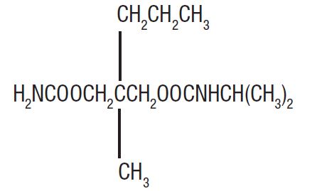 carisoprodol-structure