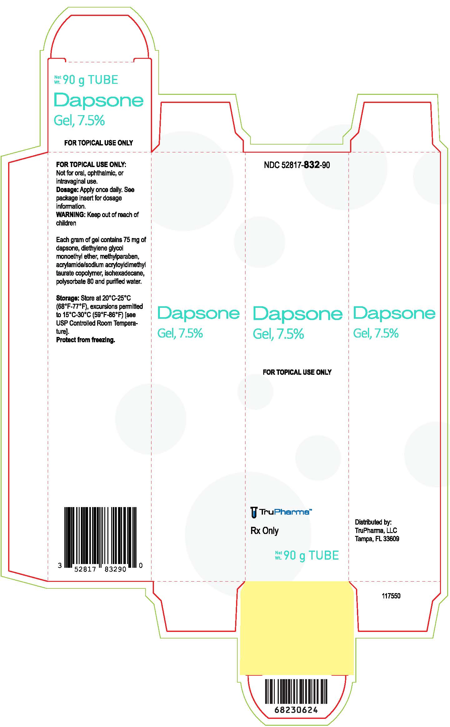 carton label 90g