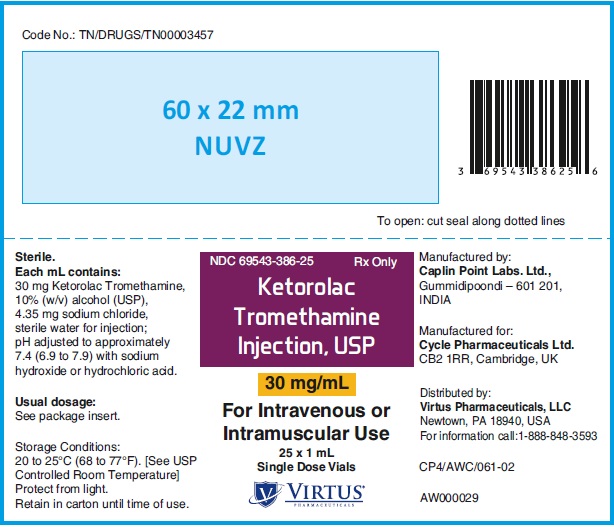 30 mg/mL Carton Label