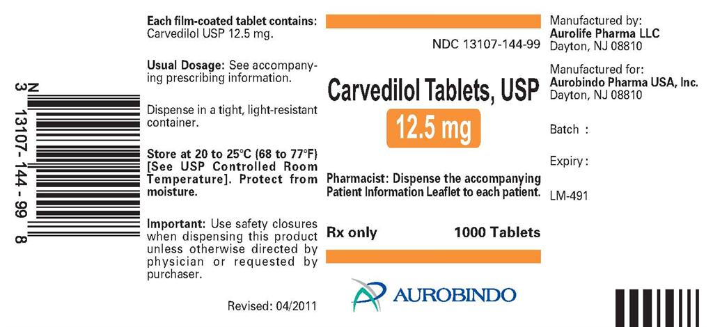 PACKAGE LABEL-PRINCIPAL DISPLAY PANEL - 12.5 mg (1000 Tablet Bottle)