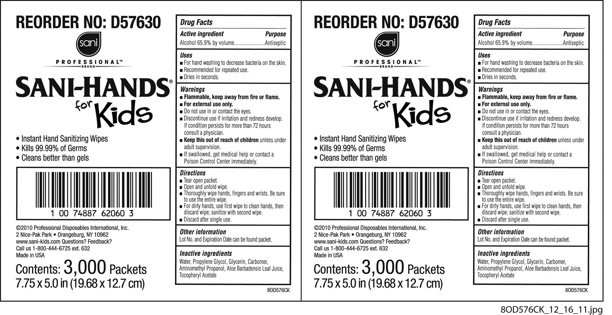 Is Sani-hands For Kids | Alcohol Cloth safe while breastfeeding