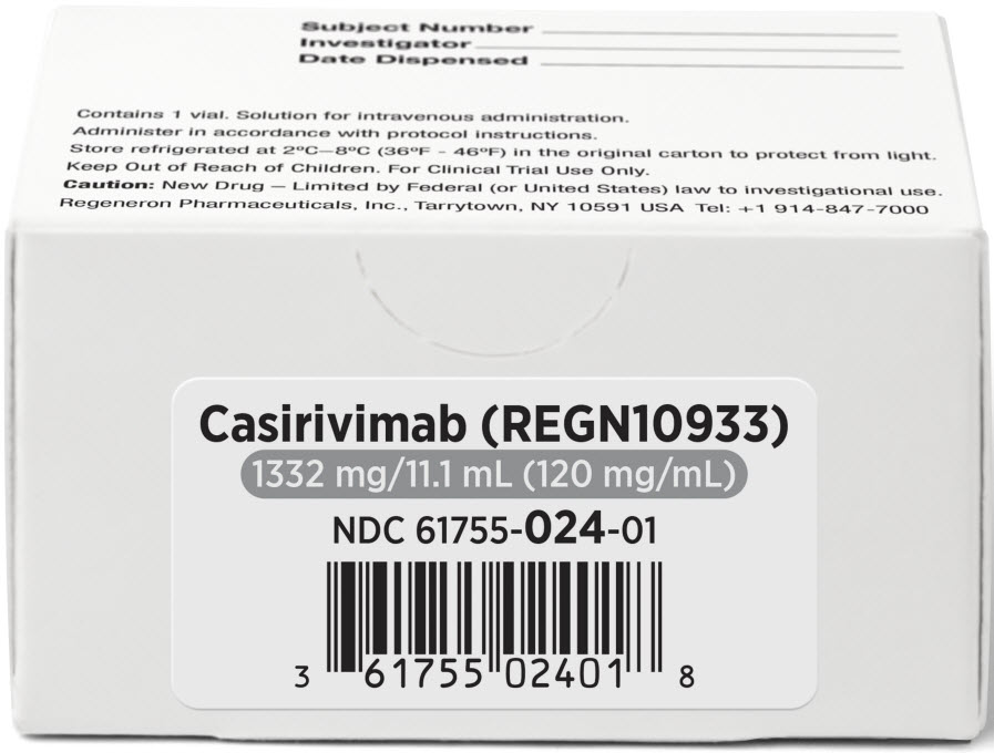 PRINCIPAL DISPLAY PANEL - 1332 mg/11.1 mL Vial Box - Casirivimab