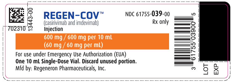 PRINCIPAL DISPLAY PANEL - 600 mg/10 mL Vial Label