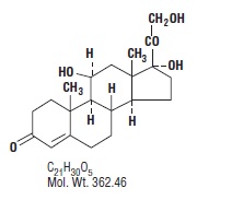 casporyn-hc-hydrocortisone-struc1