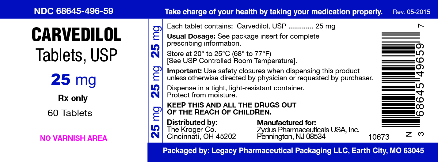 Carvedilol Tablets, USP 25mg
