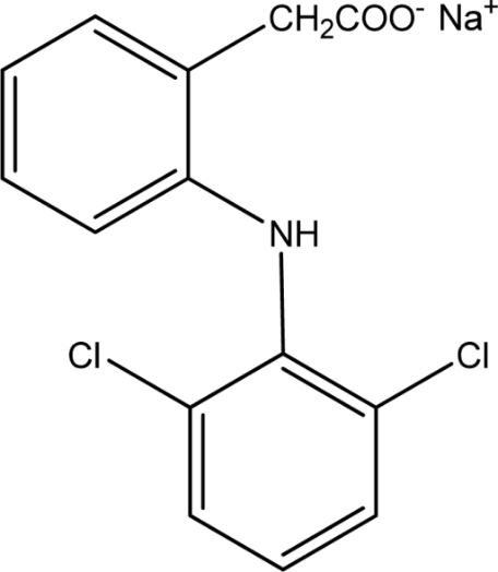 Chemical Structure- Diclofenac