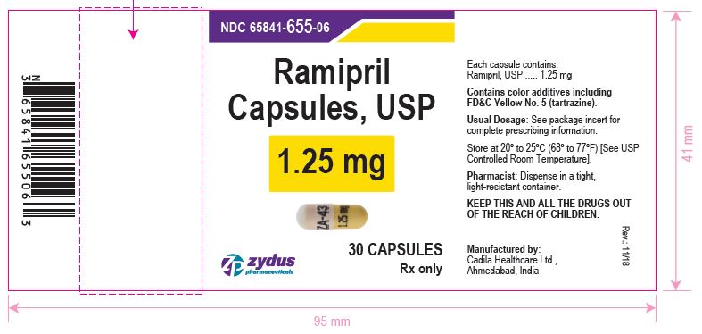 Ramipril Capsules, 1.25 mg