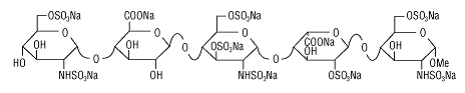 fondaparinux sodium chemical structure