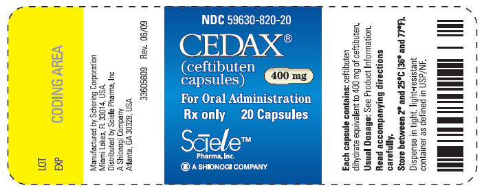 PRINCIPAL DISPLAY PANEL - 400 mg Capsule Label