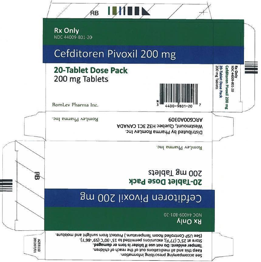 Cefditoren Pivoxil 200 mg