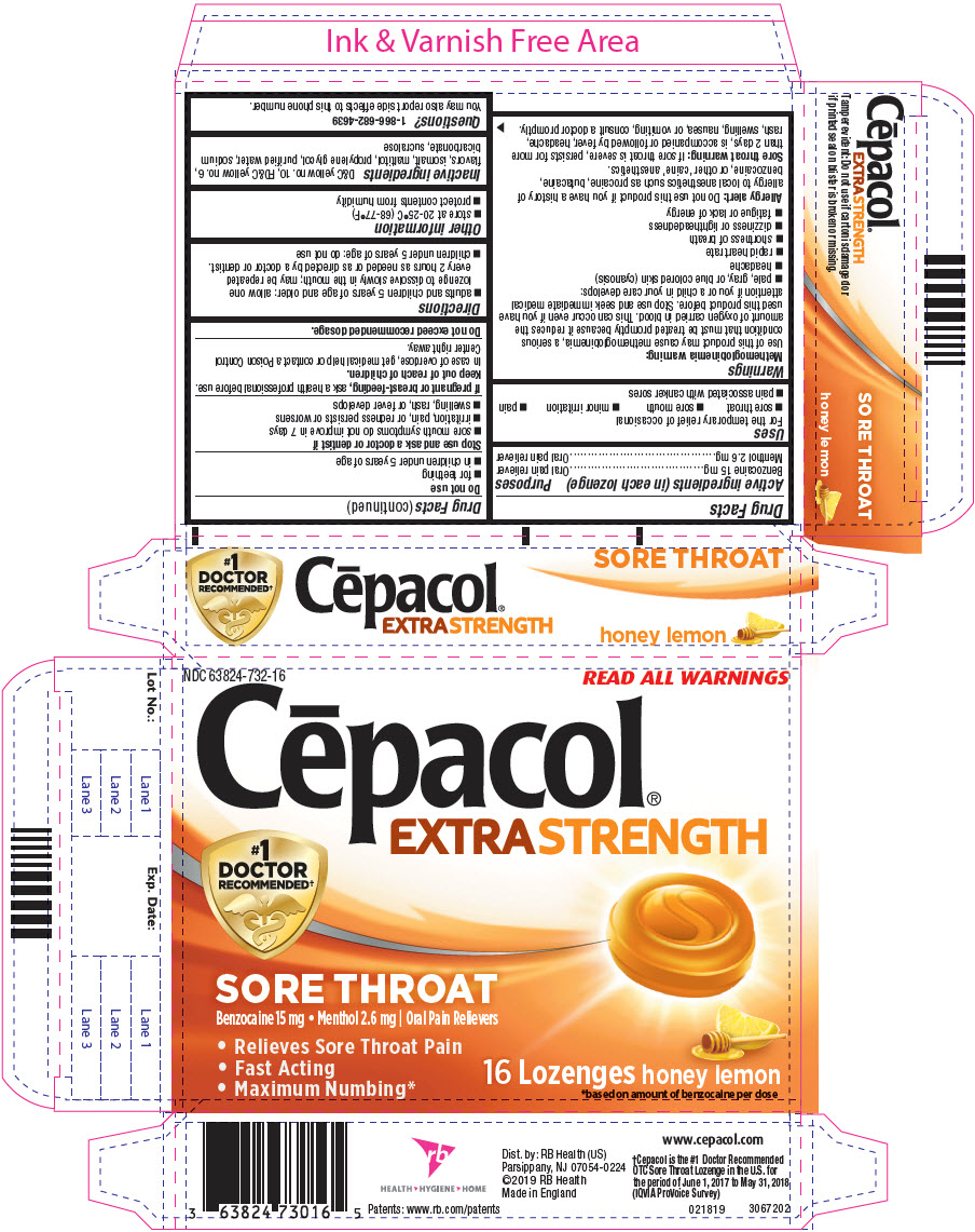 Cepacol Extra Strength Sore Throat Honey Lemon | Benzocaine And Menthol Lozenge while Breastfeeding