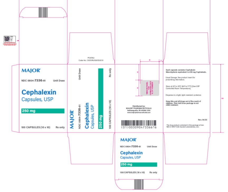 Cephalexin Carton Label