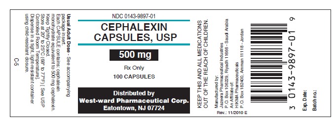 Cephalexin Capsules 500 mg