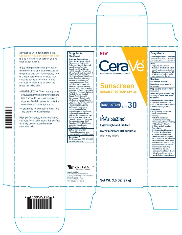 CeraVe Sunscreen SPF 30 Body Lotion 3.5 OZ Carton