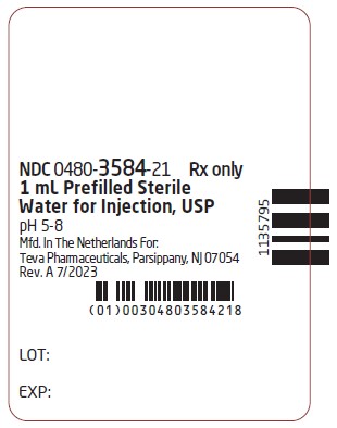 syringe diluent label