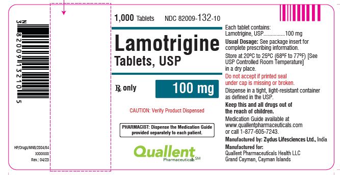 Lamotrigine Tablets USP, 100 mg-1000c