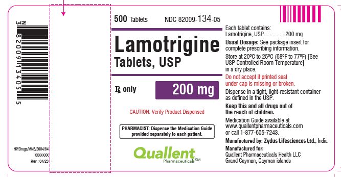 Lamotrigine Tablets USP, 200 mg-500c