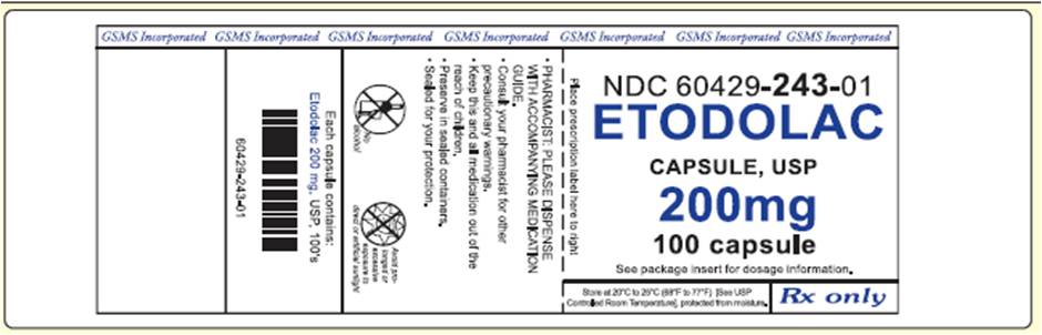 Label Graphic - 200 mg Caps