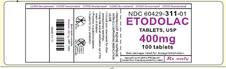 Label Graphic - 400 mg Caps