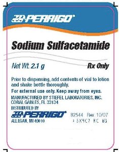 Sodium Sulfacetaminde - 2.1 g Vial
