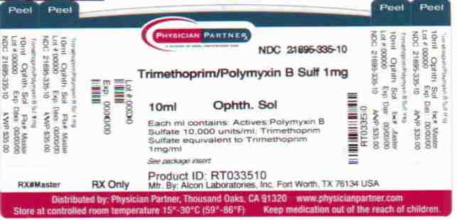 Trimethoprim/Polymyxin B Sulf 1mg