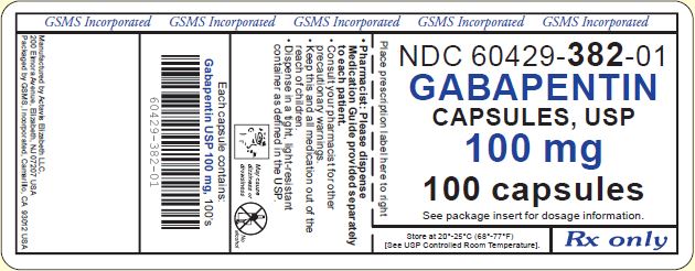 Label Graphic-Gabapentin 100mg 100s