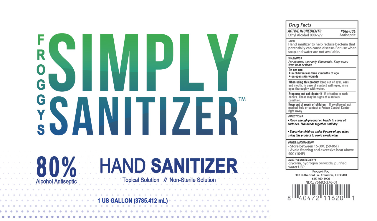 Froggy's Simply Sanitizer New