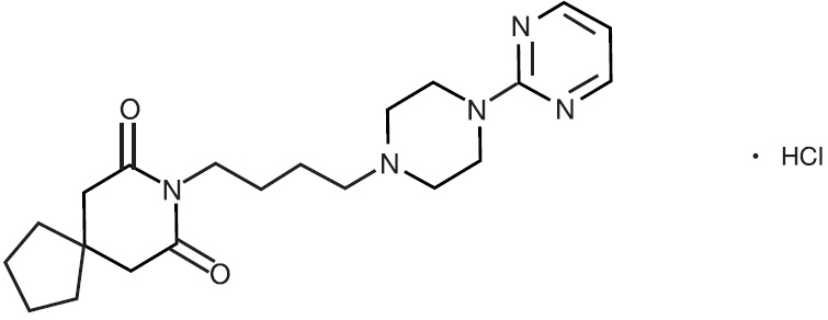 chemical-structure-buspirone