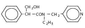 Tropicamide (structural formula)