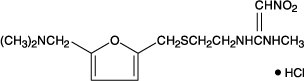 ranitidinehydrochloridechemicalstructure