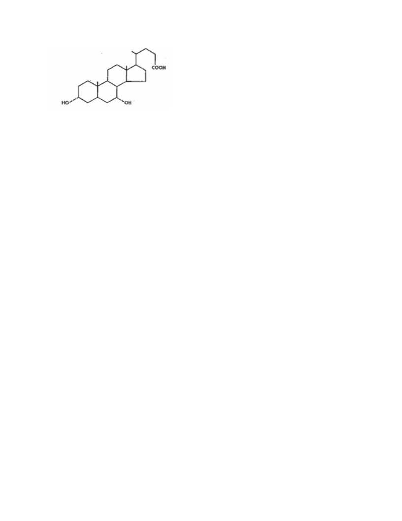 chenodiol structural formula