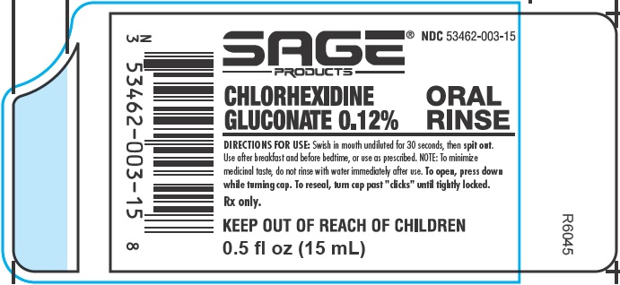 Chlorhexidine Gluconate Label