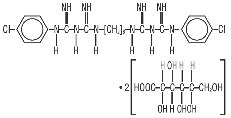 Chlorhexidine Gluconate Structure