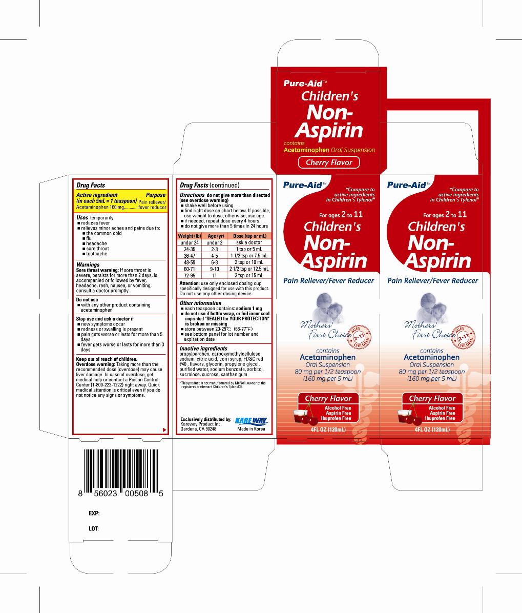Childrens Non Aspirin | Acetaminophen Liquid while Breastfeeding