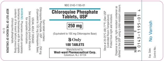 Chloroquine Phosphate Tablets, USP 250 mg