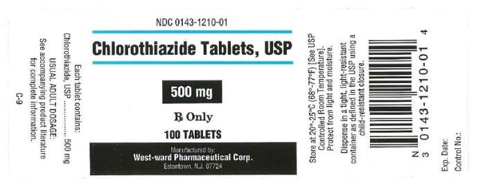 Chlorothiazide Tabs-500mg-100Tablets