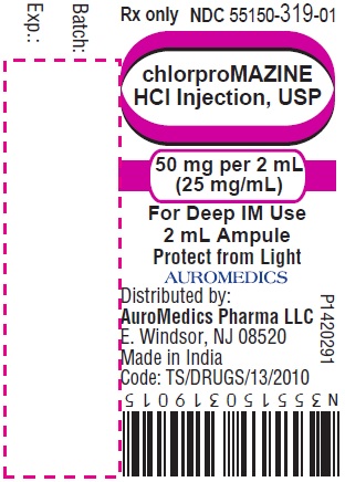 PACKAGE LABEL-PRINCIPAL DISPLAY PANEL - 50 mg per 2 mL (25 mg / mL) - 2 mL Ampule Label