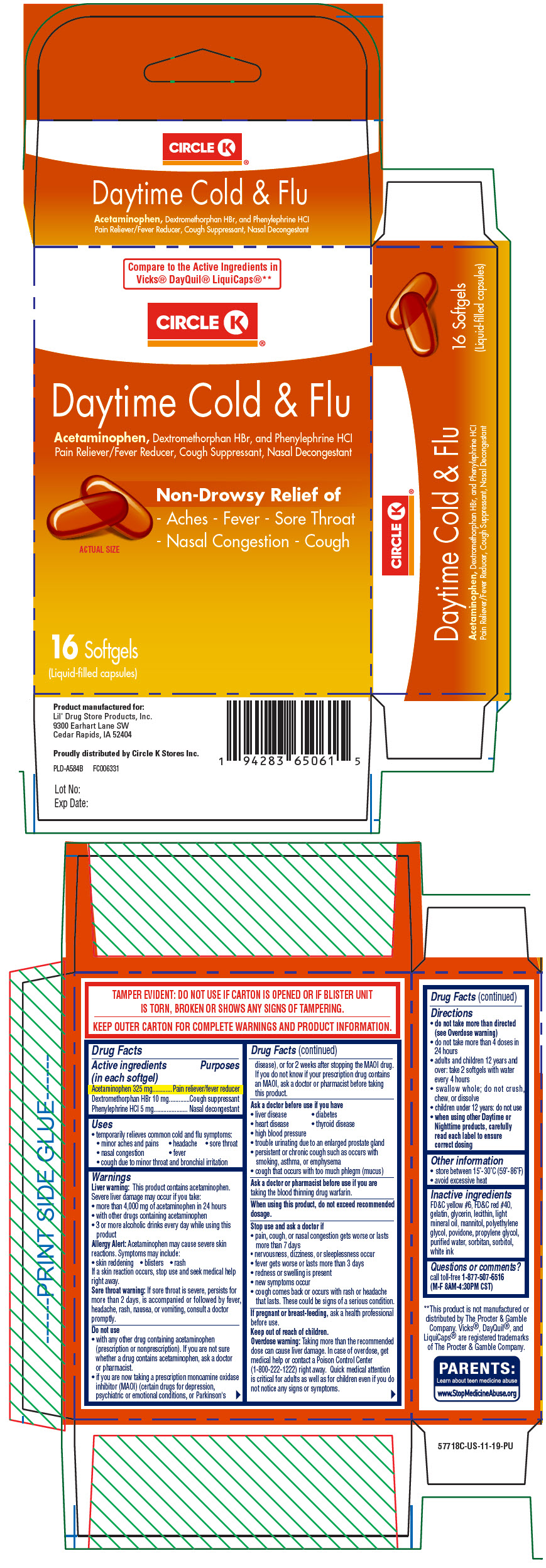 PRINCIPAL DISPLAY PANEL - 16 Softgel Blister Pack Carton