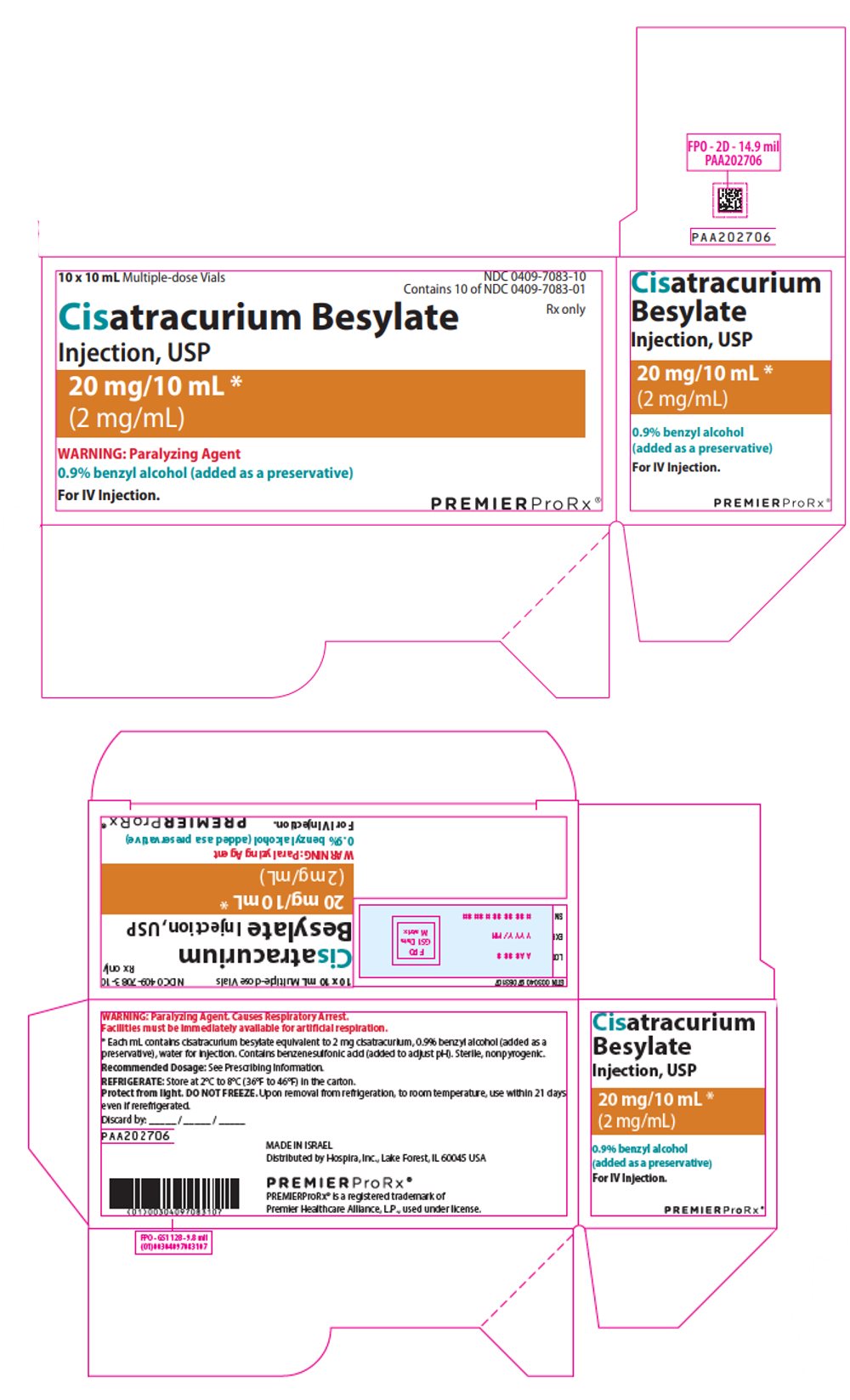 PRINCIPAL DISPLAY PANEL - 20 mg/10 mL Vial Carton