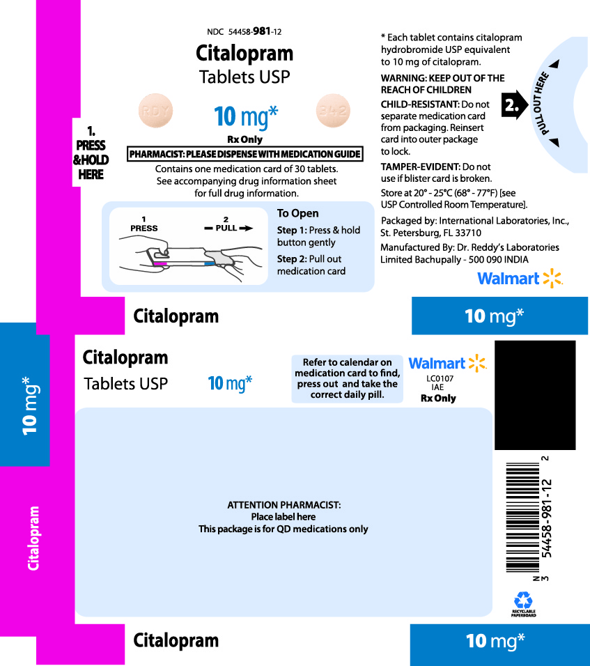 Citalopram Tablets USP 10mg