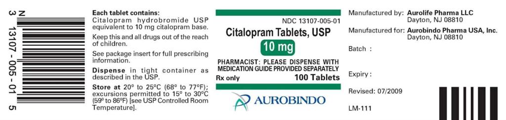 Citalopram Tablets, USP 100 Tablets 