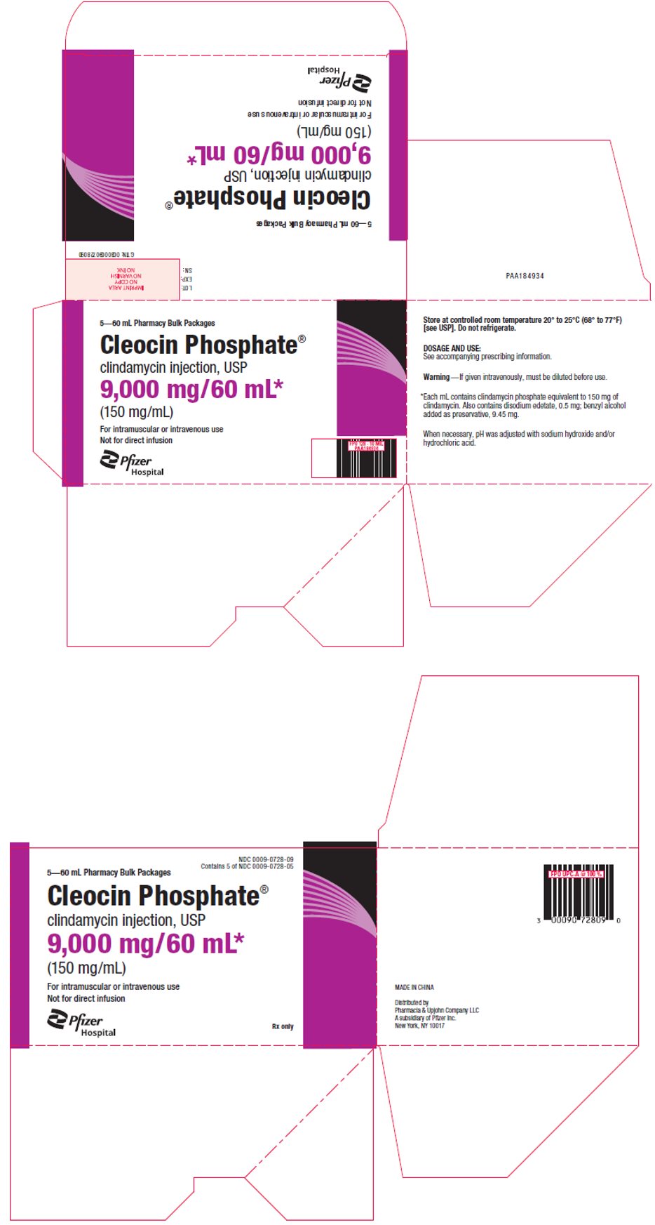 PRINCIPAL DISPLAY PANEL - 9,000 mg/60 mL Vial Bulk Carton
