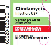 PACKAGE LABEL - PRINCIPAL DISPLAY - Clindamycin Pharmacy Bulk Package Vial Label
