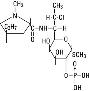 structural formula clindamycin injection